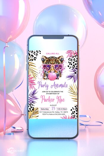 Party Animal Birthday Party Theme: Invitations, Decor, and Fun Ideas for Any Celebration 191 listing image
